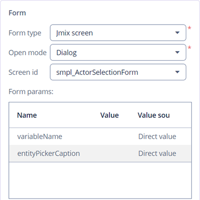 form params