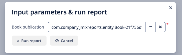 single entity test running