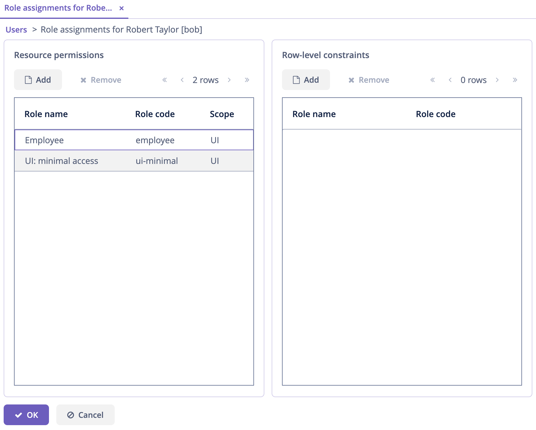 assign role 3