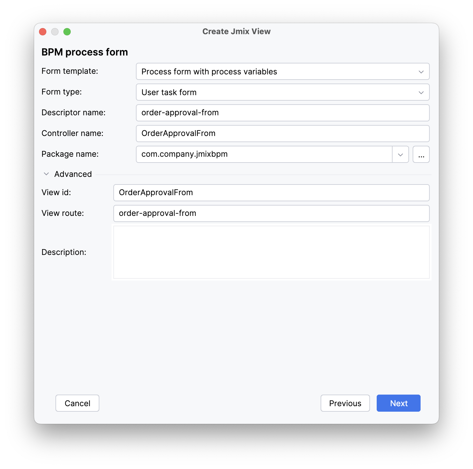 jmix view wizard 1