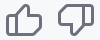 ai assistant feedback buttons