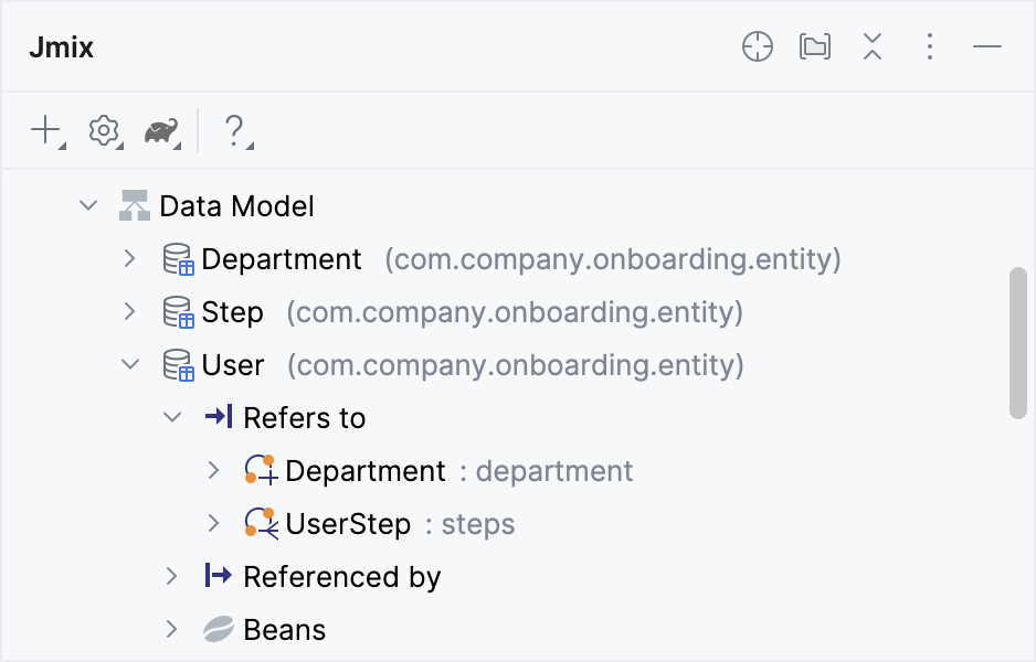 tool data model