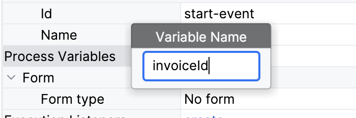 create variable window