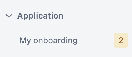 on boarding status