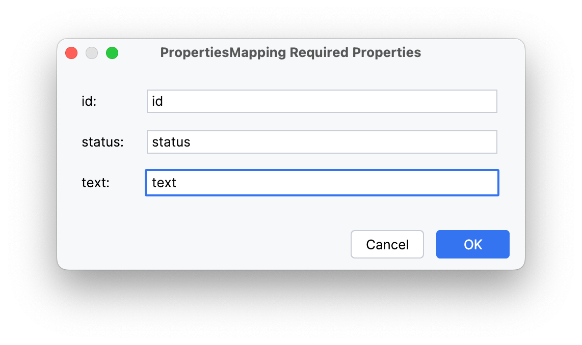 basic attribute mapping