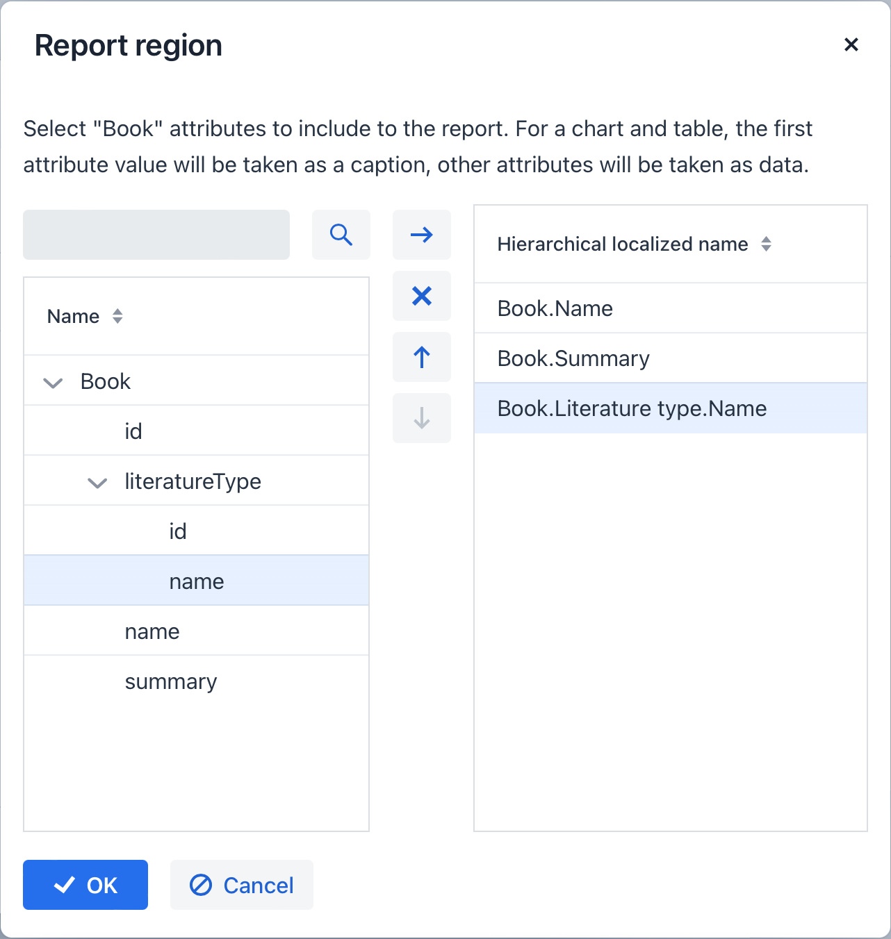 single entity attributes