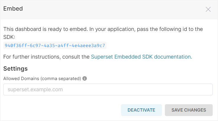 embedded id dialog