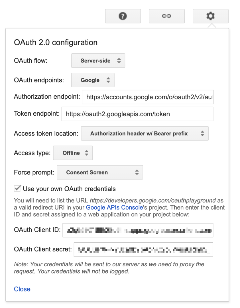 google oauth 4