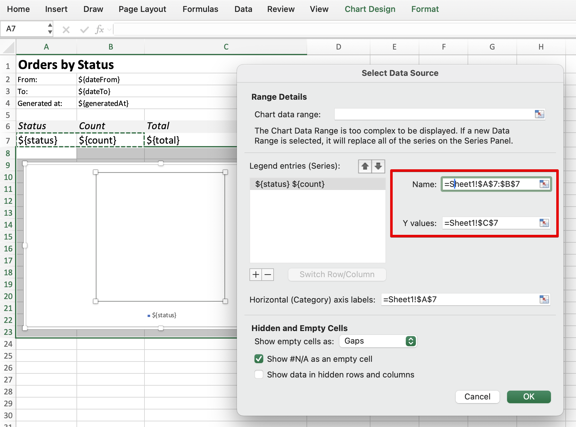 template xlsx diagram 2